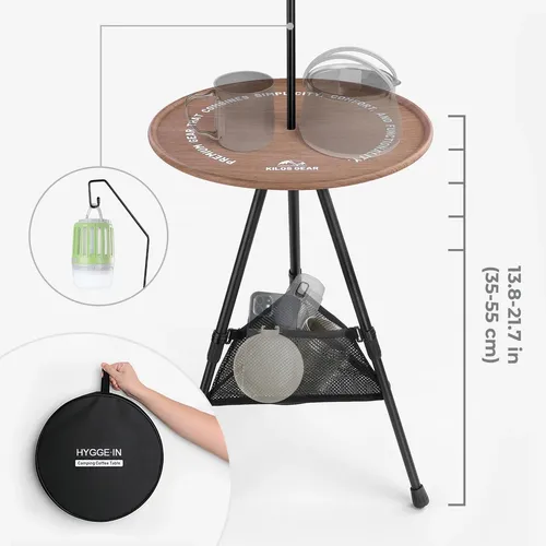 Space-saving camping gear